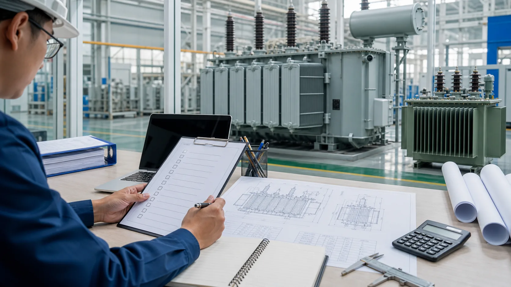 Transformer quotation checklist with electrical specifications for power transformer and distribution transformer buyers.